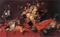 Frans Snyders - Still Life With A Basket Of Fruit